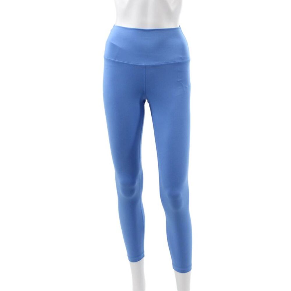 Yogalicious Womens Blue Ankle Leggings Polyester Solid Size S